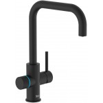 Kitchen tap Deck-mounted material: Brass with water filter, color: Black surface: Matt Deck-mounted Kitchen tap Deck-mounted material: Brass with water filter, color: Black surface: Matt Deck-mounted