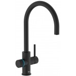 Kitchen tap Deck-mounted material: Brass with water filter, color: Black surface: Matt Deck-mounted Kitchen tap Deck-mounted material: Brass with water filter, color: Black surface: Matt Deck-mounted