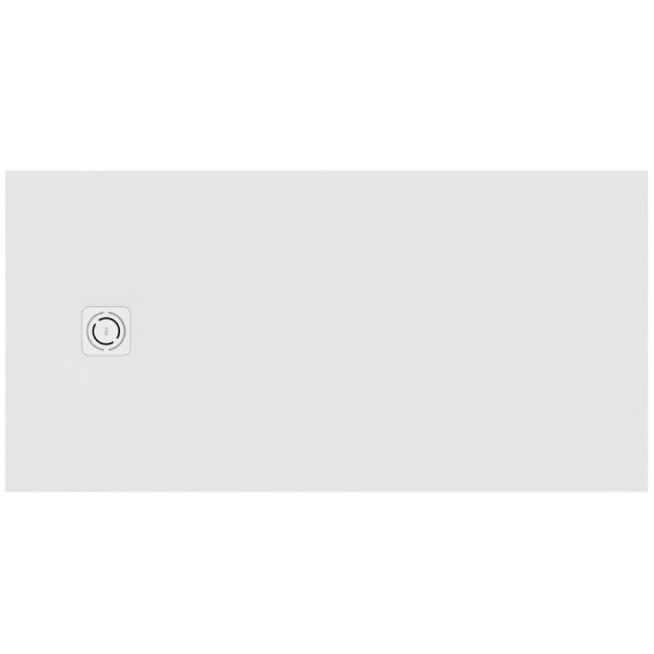 Shower tray Rectangular 120x80x2,9 material: Synthetic, color: White surface: Matt Rectangular