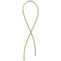 Σπιράλ 150cm από πλαστικό Brushed Brass, χρώμα: Χρυσό επιφάνεια: Βουρτσισμένη Σπιράλ τηλεφώνου
