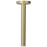 Βραχίονας 18cm Brushed Brass οροφής από ορείχαλκο, χρώμα: Χρυσό επιφάνεια: Βουρτσισμένη Βραχίονες κεφαλής ντους