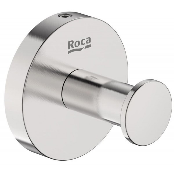 Άγκιστρο από inox μονό Stainless Steel, χρώμα: Χρωμέ επιφάνεια: Βουρτσισμένη Άγκιστρο από inox μονό Stainless Steel, χρώμα: Χρωμέ επιφάνεια: Βουρτσισμένη