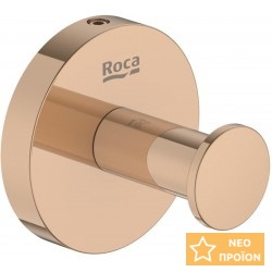Άγκιστρο από ορείχαλκο μονό Rose Gold, χρώμα: Ροζ Χρυσό επιφάνεια: Γυαλιστερή Άγκιστρα