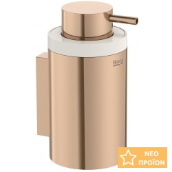 Dispenser από ορείχαλκο επίτοιχος τύπος Rose Gold, χρώμα: Ροζ Χρυσό επιφάνεια: Γυαλιστερή Dispenser