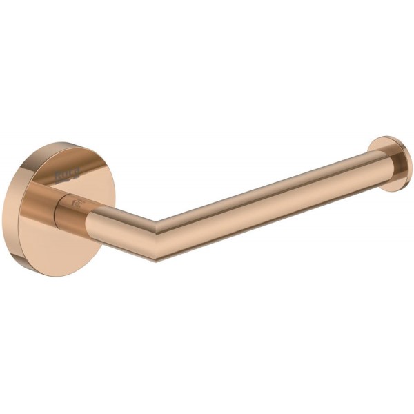 Paper holder no cover material: Brass, color: Pink Gold surface: Glossy Toilet paper holders Paper holder no cover material: Brass, color: Pink Gold surface: Glossy Toilet paper holders