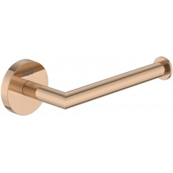 Paper holder no cover material: Brass, color: Pink Gold surface: Glossy Toilet paper holders