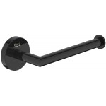 Paper holder no cover material: Brass, color: Black surface: Glossy Toilet paper holders Paper holder no cover material: Brass, color: Black surface: Glossy Toilet paper holders