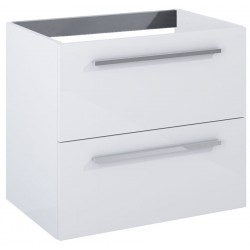 Furniture base without washbasin 61,5x39,5 material: Wood composite wall mounted, color: White wood