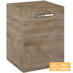 Ντουλάπι 40x38,4x52,2 από ξύλο συνθετικό πλευρικό, Rural Oak, χρώμα: Ξύλο Δρυς