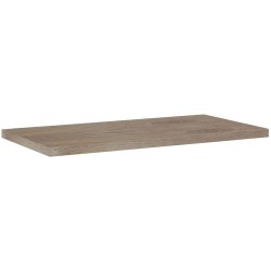 Πάγκος μπάνιου 80,6x40x2,8 από MDF επιφάνεια: Ματ Classic Oak, χρώμα: Ξύλο Δρυς Πάγκοι μπάνιου