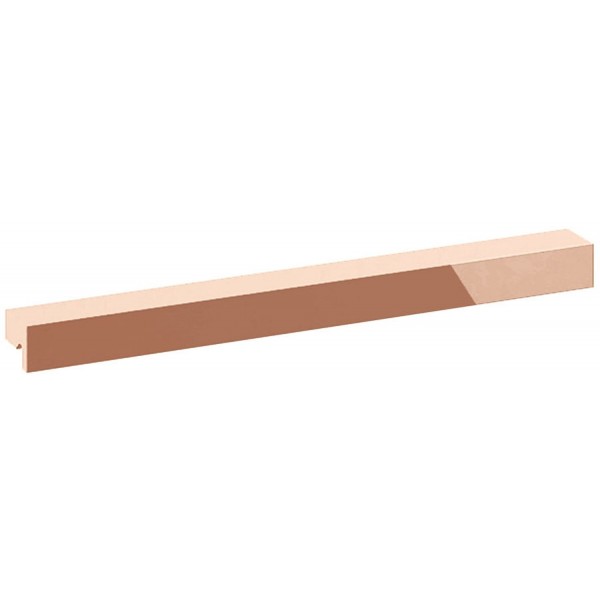 Λαβή επίπλου 16cm, Rose Gold από ορείχαλκο, χρώμα: Ροζ Χρυσό Λαβές επίπλων μπάνιου