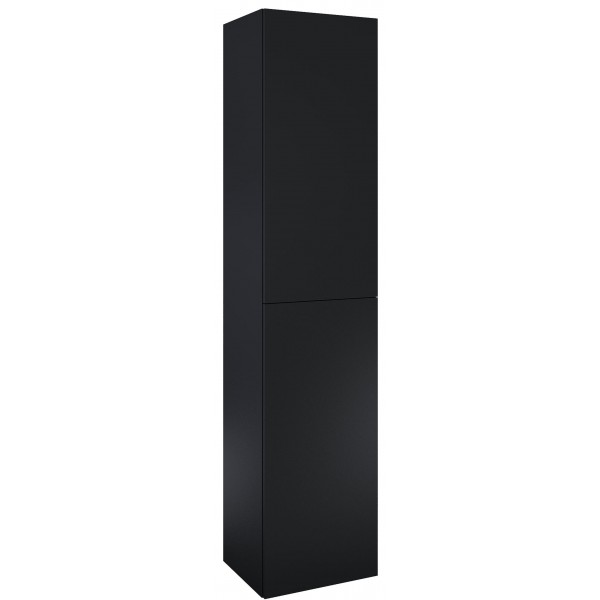 Column cabinet 40x35,2x180 material: Wood composite, color: Black Columns