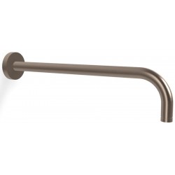 Arm 35cm Brushed Moka Bronze Wall-mounted material: Brass, color: Brown surface: Brushed Shower arms