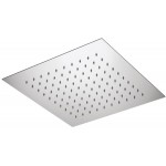 Shower head Ceiling-mounted 34x34 material: Inox, style: 1 spray, color: Chrome surface: Brushed Overhead showers Shower head Ceiling-mounted 34x34 material: Inox, style: 1 spray, color: Chrome surface: Brushed Overhead showers