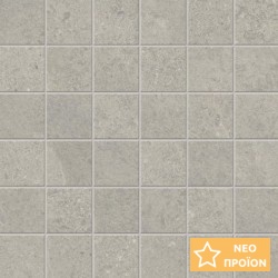 Ψηφίδα 30x30 Ιταλίας, σχήμα: Τετράγωνο rettificato Α’ διαλογής Tessere Naturale, απόχρωση: Γκρι