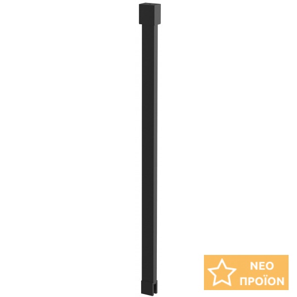 Βραχίονας Brushed Matt Black από ορείχαλκο, χρώμα: Μαύρο Βραχίονες καμπίνας ντουζιέρας