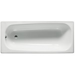 Bathtub Rectangular 170x70 material: Steel, color: White no grab bars surface: Glossy Rectangular Bathtub Rectangular 170x70 material: Steel, color: White no grab bars surface: Glossy Rectangular