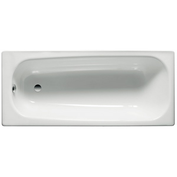 Bathtub Rectangular 170x70 material: Steel, color: White no grab bars surface: Glossy Rectangular Bathtub Rectangular 170x70 material: Steel, color: White no grab bars surface: Glossy Rectangular