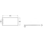 Ντουζιέρα ορθογώνια 160x80x3,4 από συνθετικό Superslim, Stonex, χρώμα: Λευκό επιφάνεια: Ματ Ορθογώνιες Ντουζιέρα ορθογώνια 160x80x3,4 από συνθετικό Superslim, Stonex, χρώμα: Λευκό επιφάνεια: Ματ Ορθογώνιες