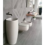 Washbasin Floor standing 42,5x42,5x90 material: Porcelain, color: White surface: Glossy Floor standing Washbasin Floor standing 42,5x42,5x90 material: Porcelain, color: White surface: Glossy Floor standing