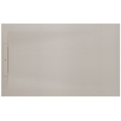 Ντουζιέρα ορθογώνια 140x80x3,2 από συνθετικό Superslim, Stonex, Beige, χρώμα: Μπεζ επιφάνεια: Ματ Ορθογώνιες