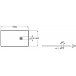 Ντουζιέρα ορθογώνια 100x80x2,6 από συνθετικό Superslim Stonex με κάλυμμα βαλβίδας Beige, χρώμα: Μπεζ επιφάνεια: Ματ Ορθογώνιες Ντουζιέρα ορθογώνια 100x80x2,6 από συνθετικό Superslim Stonex με κάλυμμα βαλβίδας Beige, χρώμα: Μπεζ επιφάνεια: Ματ Ορθογώνιες