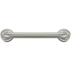 Λαβή επίτοιχη 45cm AISI 304 Stainless Steel από inox, χρώμα: Χρωμέ επιφάνεια: Σατινέ Λαβές μπάνιου