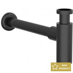 Sink siphon material: Brass surface: Matt, color: Black Siphons