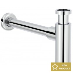 Sink siphon material: Brass surface: Glossy, color: Chrome Siphons