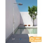 Στήλη ντους εξωτερικού χώρου από inox με κεφαλή Φ30cm, AISI 316, Steel Brushed, χρώμα: Χρωμέ επιφάνεια: Βουρτσισμένη Εξωτερικού χώρου Στήλη ντους εξωτερικού χώρου από inox με κεφαλή Φ30cm, AISI 316, Steel Brushed, χρώμα: Χρωμέ επιφάνεια: Βουρτσισμένη Εξωτερικού χώρου