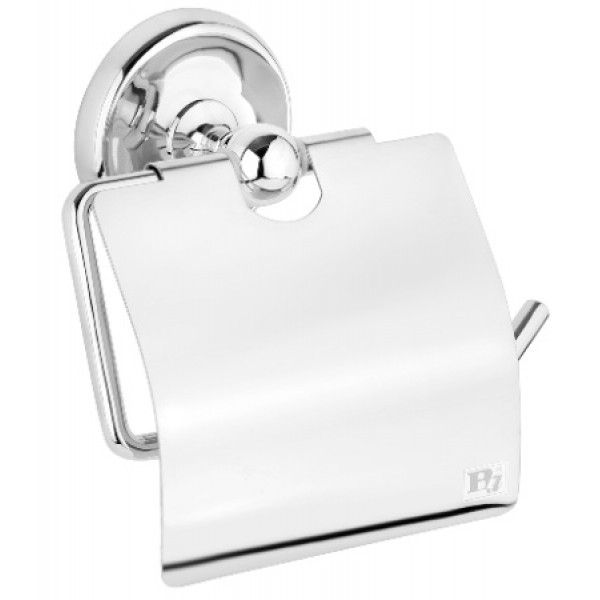 Paper holder with cover material: Brass, color: Chrome surface: Glossy Toilet paper holders Paper holder with cover material: Brass, color: Chrome surface: Glossy Toilet paper holders