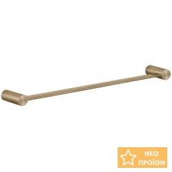 Πετσετοθήκη 45cm Warm Bronze Brushed PVD σταθερή από inox μονή, χρώμα: Μπρονζέ επιφάνεια: Βουρτσισμένη Πετσετοθήκες
