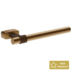 Paper holder no cover material: Brass, color: Bronze surface: Brushed Toilet paper holders