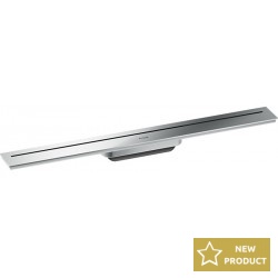 Shower channel material: Brass 70cm, color: Chrome Linear shower drains