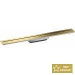 Shower channel material: Brass 70cm, color: Gold Linear shower drains Shower channel material: Brass 70cm, color: Gold Linear shower drains
