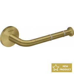 Paper holder no cover material: Brass, color: Gold surface: Brushed