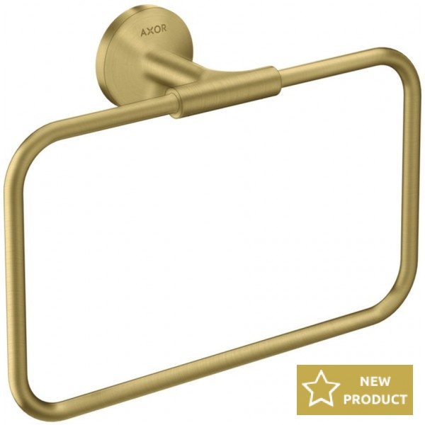 Towel ring closed material: Brass, color: Gold surface: Brushed Towel ring closed material: Brass, color: Gold surface: Brushed Towel rings