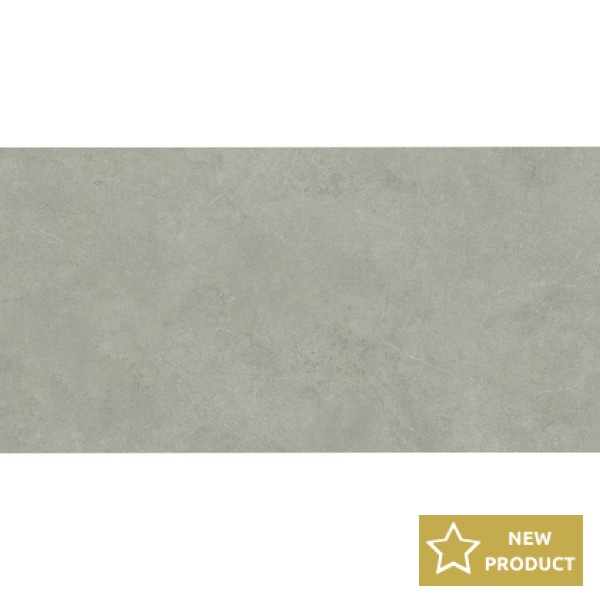 Floor tiles 60x120 Italy, style: stone 1st choice rettificato surface: Srained - Textured, hue: Grey Plain tiles