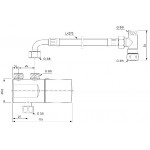 Switch material: Brass, color: Chrome surface: Glossy Angle valves Switch material: Brass, color: Chrome surface: Glossy Angle valves