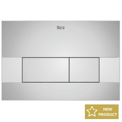 Flush wall plates for concealed cistern dual flush valve material: ABS Mechanical with string, color: Chrome surface: Glossy Flush plates