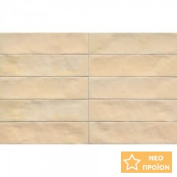 Τουβλάκι 5,7x23,2 Ιταλίας Α’ διαλογής επιφάνεια: Γυαλιστερή 8,5mm Glossy, απόχρωση: Μπεζ Τουβλάκια