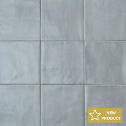 Bathroom tiles 10x10 Italy 8,5mm Glossy 1st choice surface: Glossy, hue: Blue