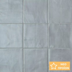Πλακάκια μπάνιου 11,6x11,6 Ιταλίας 8,5mm Glossy Α’ διαλογής επιφάνεια: Γυαλιστερή, απόχρωση: Γκρι/ Μπλε Πλακάκια φόντο