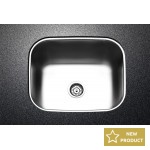 Sink Stainless (Steel) 52,5x42,5 material: Inox surface: Matt free Undermount 1 bowl, color: Chrome Stainless steel