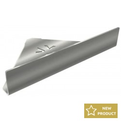 Sponge box material: Brass Corner mounted Single, color: Chrome surface: Brushed Shower baskets