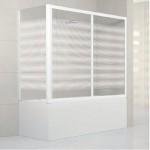 Καμπίνα μπανιέρας ευθύγραμμη 156x150 4mm συρόμενη 2PV4, διάφανο κρύσταλλο επιφάνεια: Γυαλιστερή, χρώμα: Χρωμέ Ευθύγραμμες Καμπίνα μπανιέρας ευθύγραμμη 156x150 4mm συρόμενη 2PV4, διάφανο κρύσταλλο επιφάνεια: Γυαλιστερή, χρώμα: Χρωμέ Ευθύγραμμες