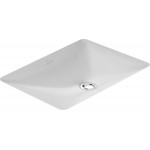Washbasin Under counter 45x28 material: Porcelain (51x34) Without overflow, color: White surface: Glossy Under counter