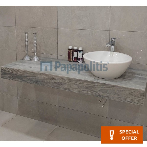 Furniture bench 135x50 material: Wood surface: Matt, color: Wood Grey Countertops Furniture bench 135x50 material: Wood surface: Matt, color: Wood Grey Countertops