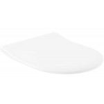 Κάλυμμα λεκάνης soft closing Wrapover Quick Release, 43,9x37,4x4,3cm White Alpin slim, χρώμα: Λευκό Καλύμματα