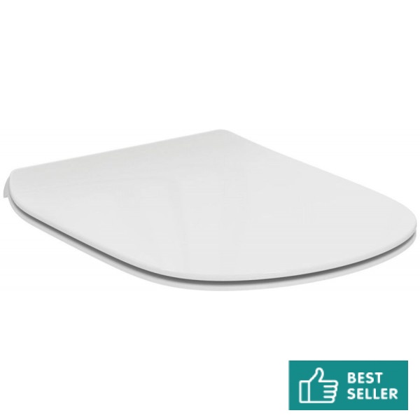 Toilet-seat soft closing, style: Sandwich Slim, color: White Toilet seats & covers Toilet-seat soft closing, style: Sandwich Slim, color: White Toilet seats & covers